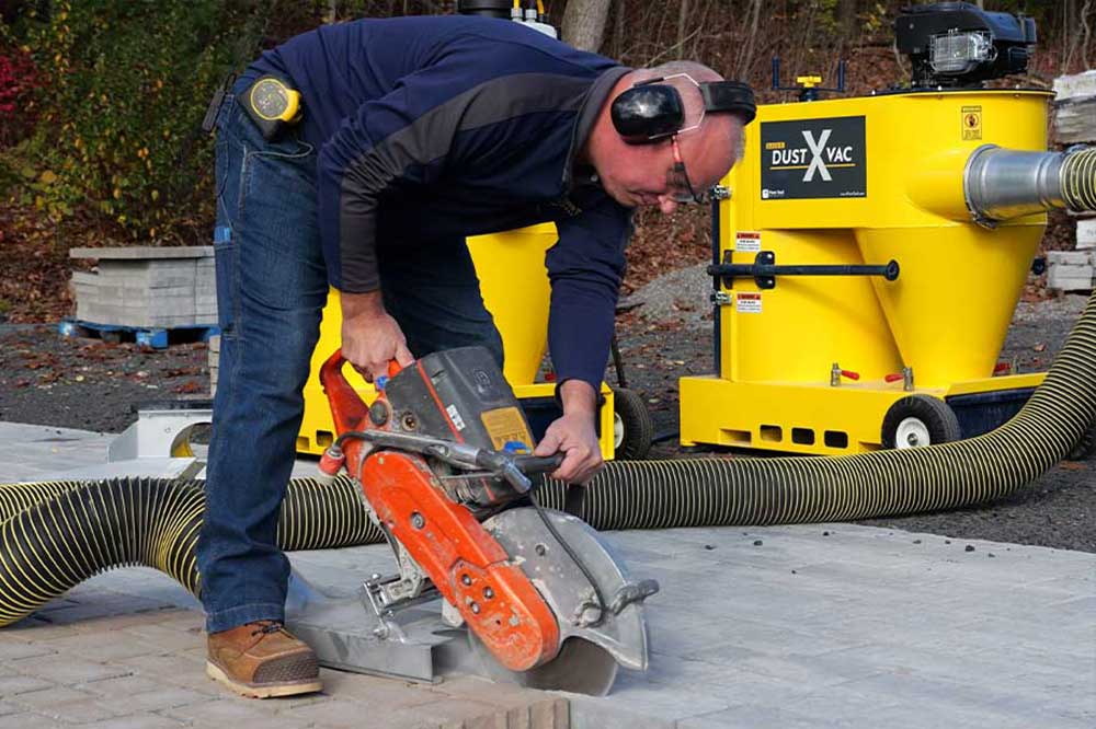 Paver Saws & Dust Management
