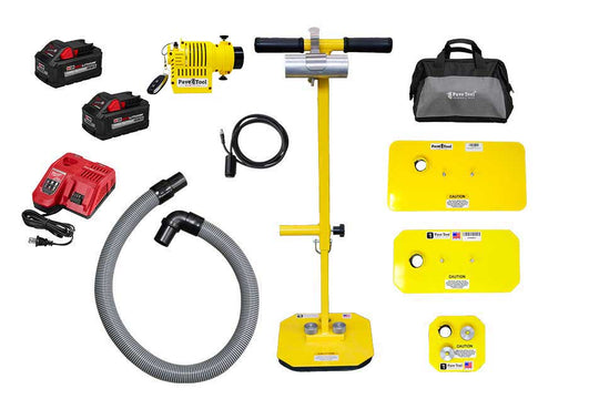 MVP Paver Vac T-Handle Package with Remote (Backordered ETA TBD)