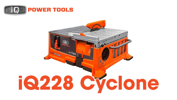 iQ228 Cyclone 7" Dry Cut Table Tile Saw